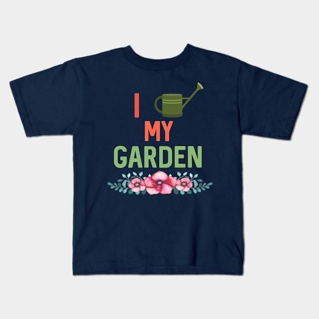 Gardening Kids T-Shirt by othmane4